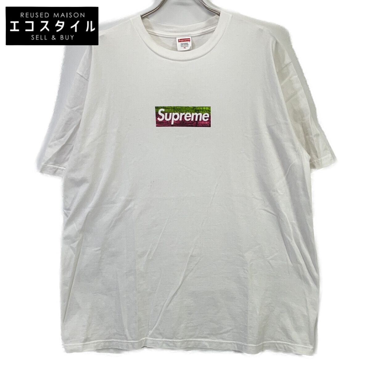 Supreme シュプリーム ﾎﾜｲﾄ Los Angeles Box Logo Tｼｬﾂ XL - メルカリ