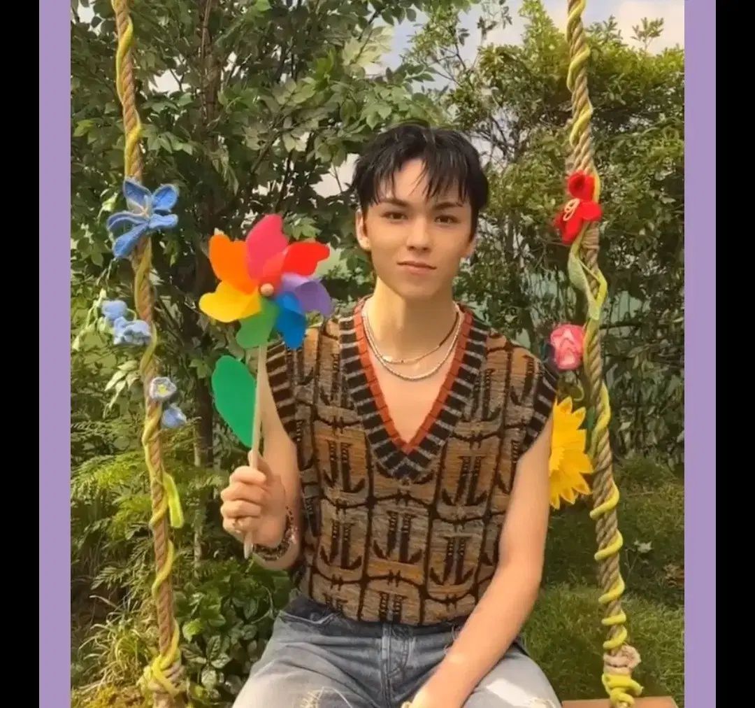 SEVENTEEN バーノン(VERNON・チェハンソル) 音楽の神 公開番組