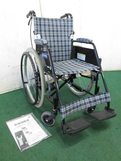 カワムラサイクル アルミ製 標準型車いす KL22-40B(0301BH)7CY-1S
