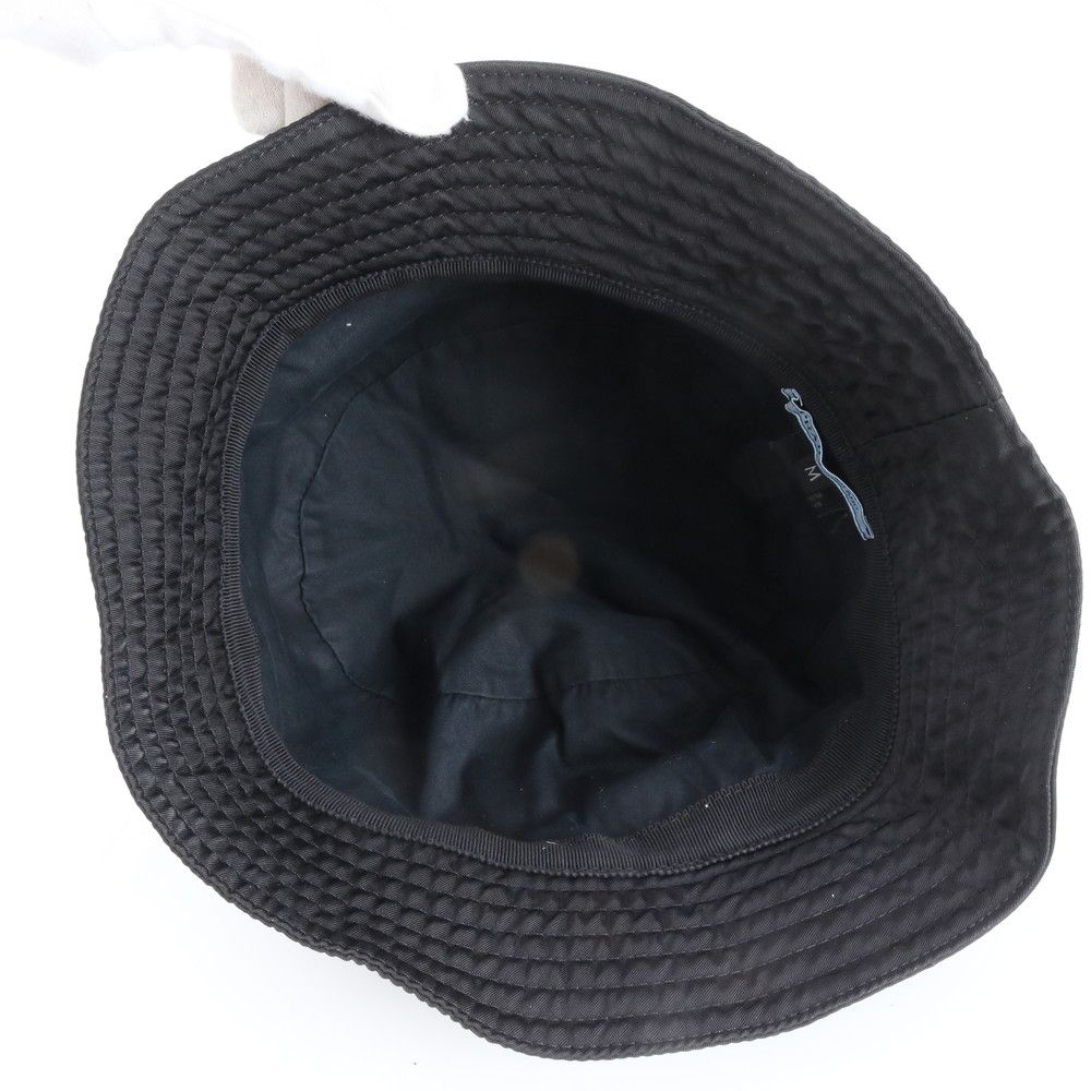 極美品 プラダ テスート ナイロン トライアングルロゴ バケット ハット