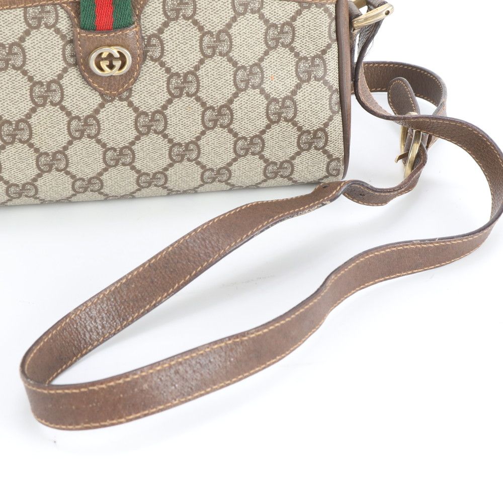 美品 ヴィンテージ オールド グッチ GG スプリーム シェリー ライン