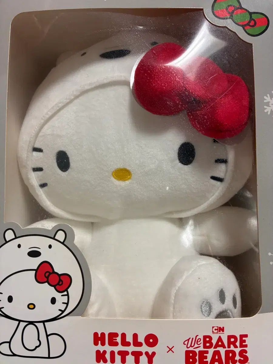ハローキティ×ウィ・ベアー・ベアーズ コラボ ぬいぐるみ ハローキティ