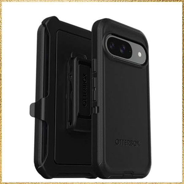 ☆彡送料無料でお届け☆彡 【OtterBox】全米No1ブランド 軍事規格の7倍の強度 Google Pixel 9/Pixel 9 Pro用 耐衝撃 衝撃吸収 米軍MIL規格 ケース Defender ブラック 【国内正規品】 〔オッターボックス〕
