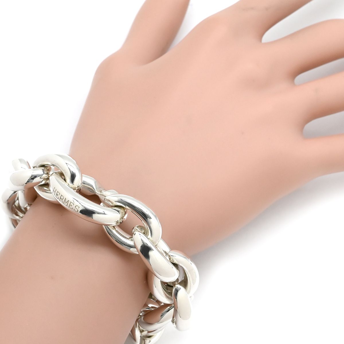 エルメス HERMES ブレスレット アクロバット GM シルバー925 シルバー