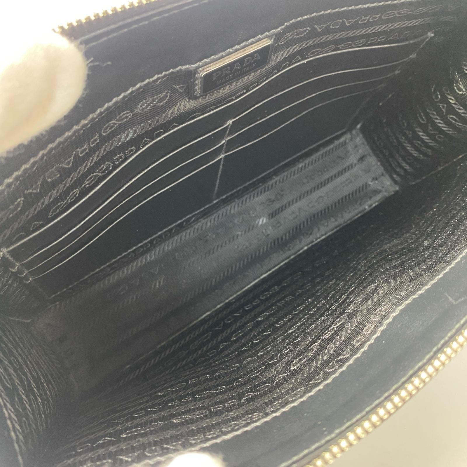 プラダ 美品 プラダ PRADA クラッチバッグ セカンドバック 
