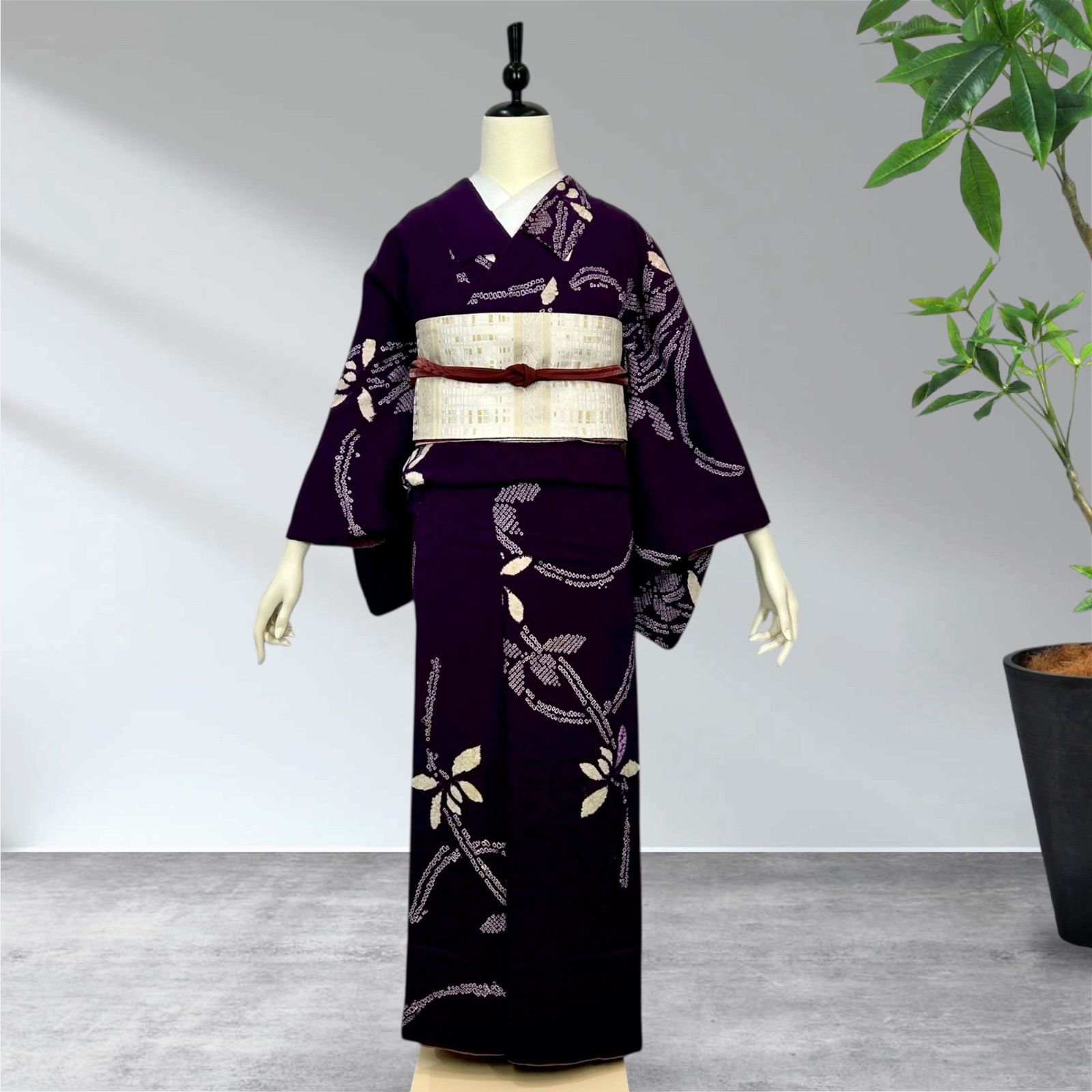 アンティーク着物 正絹 レトロ着物 - メルカリ