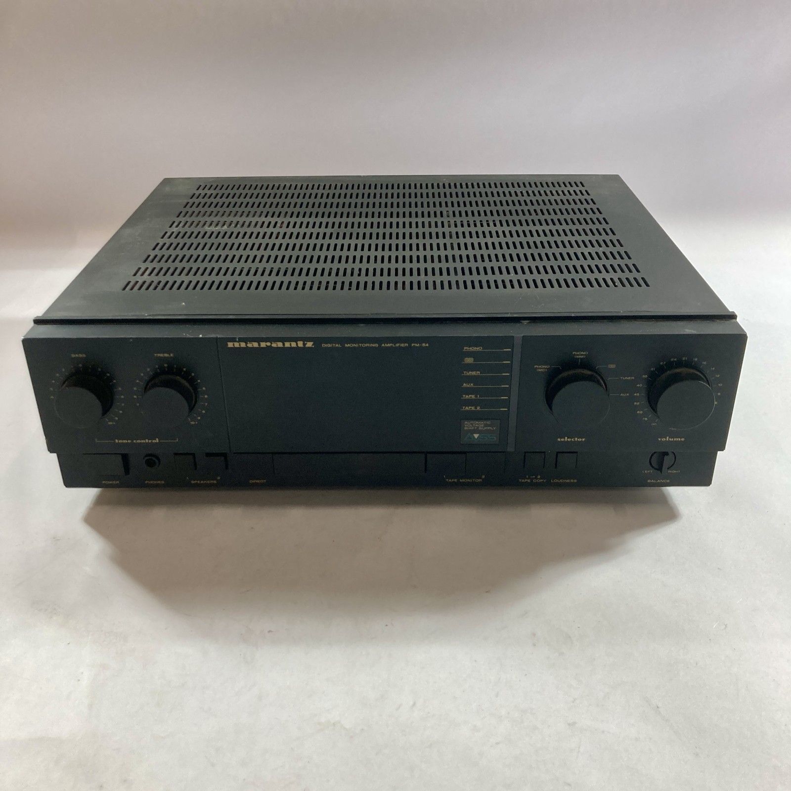 ☆ Marantz マランツ PM-54 ブラック プリメインアンプ 通電確認済み