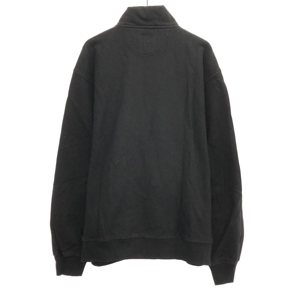 ステューシー ハーフジップ stussy ブラック STUSSY スウェット ハーフ 