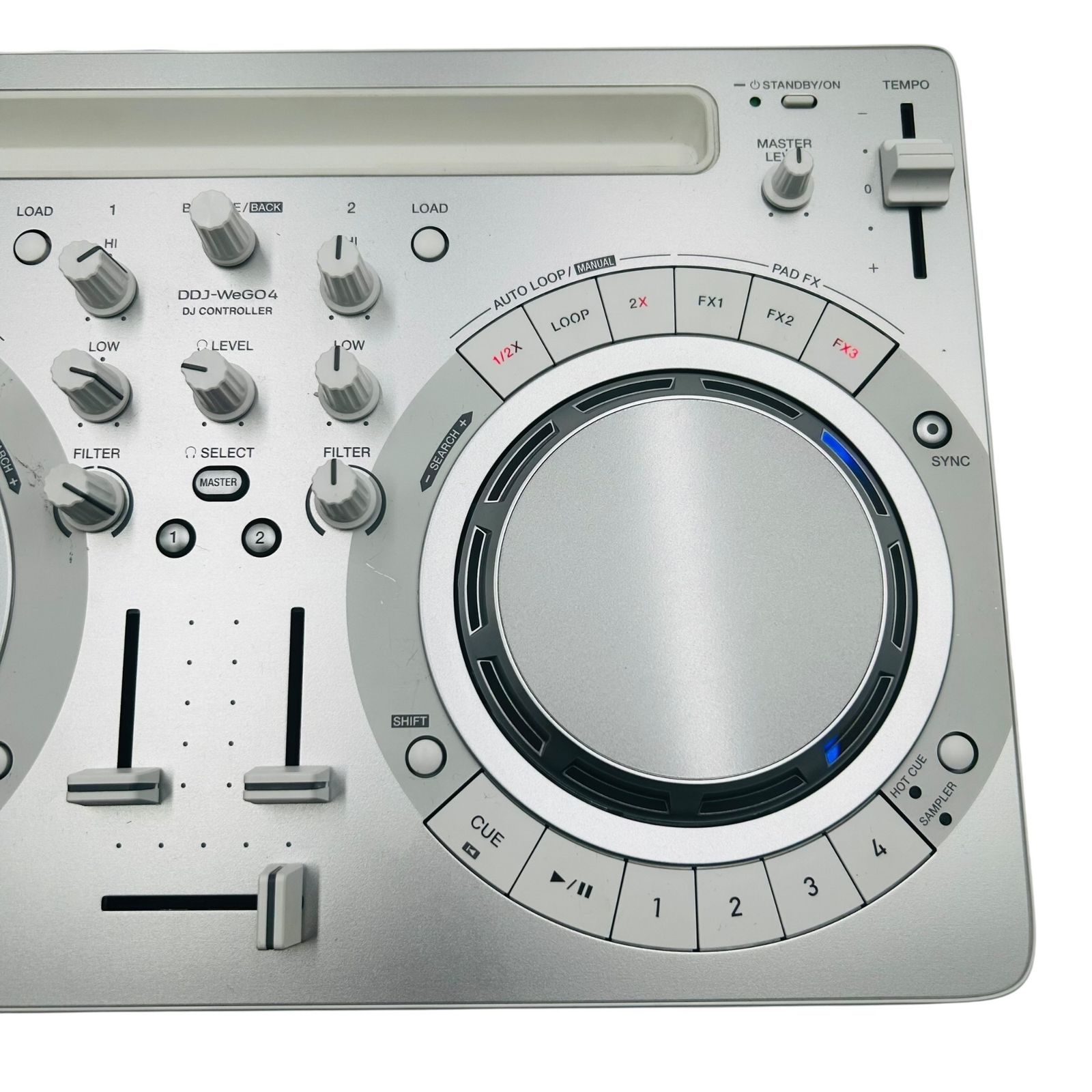 □Pioneer DDJ-WeGO4 W DJコントローラー 2017年製 rekordbox WeDJ対応