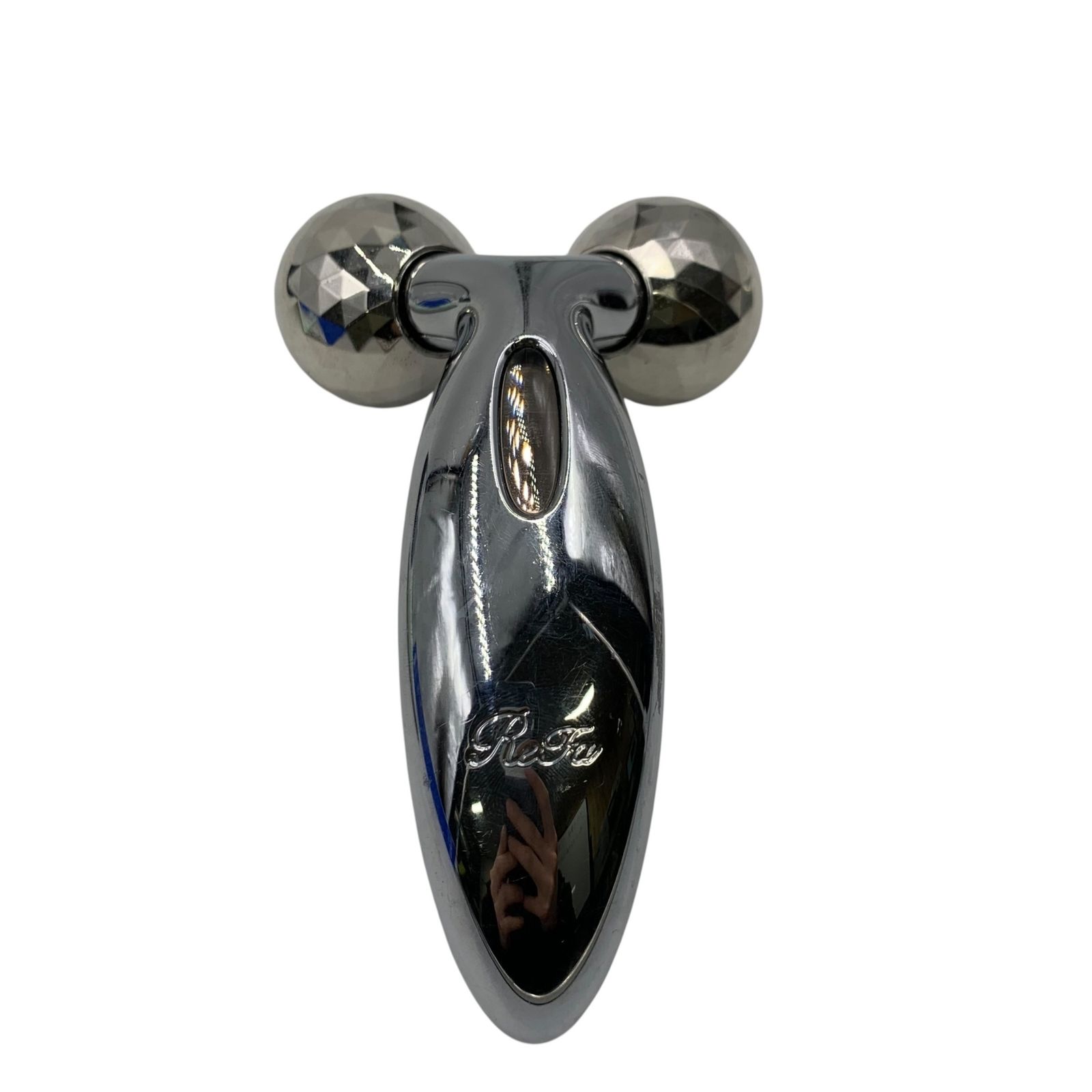 □ReFa リファ フェイスローラー 美顔ローラー MTG シルバー 小顔