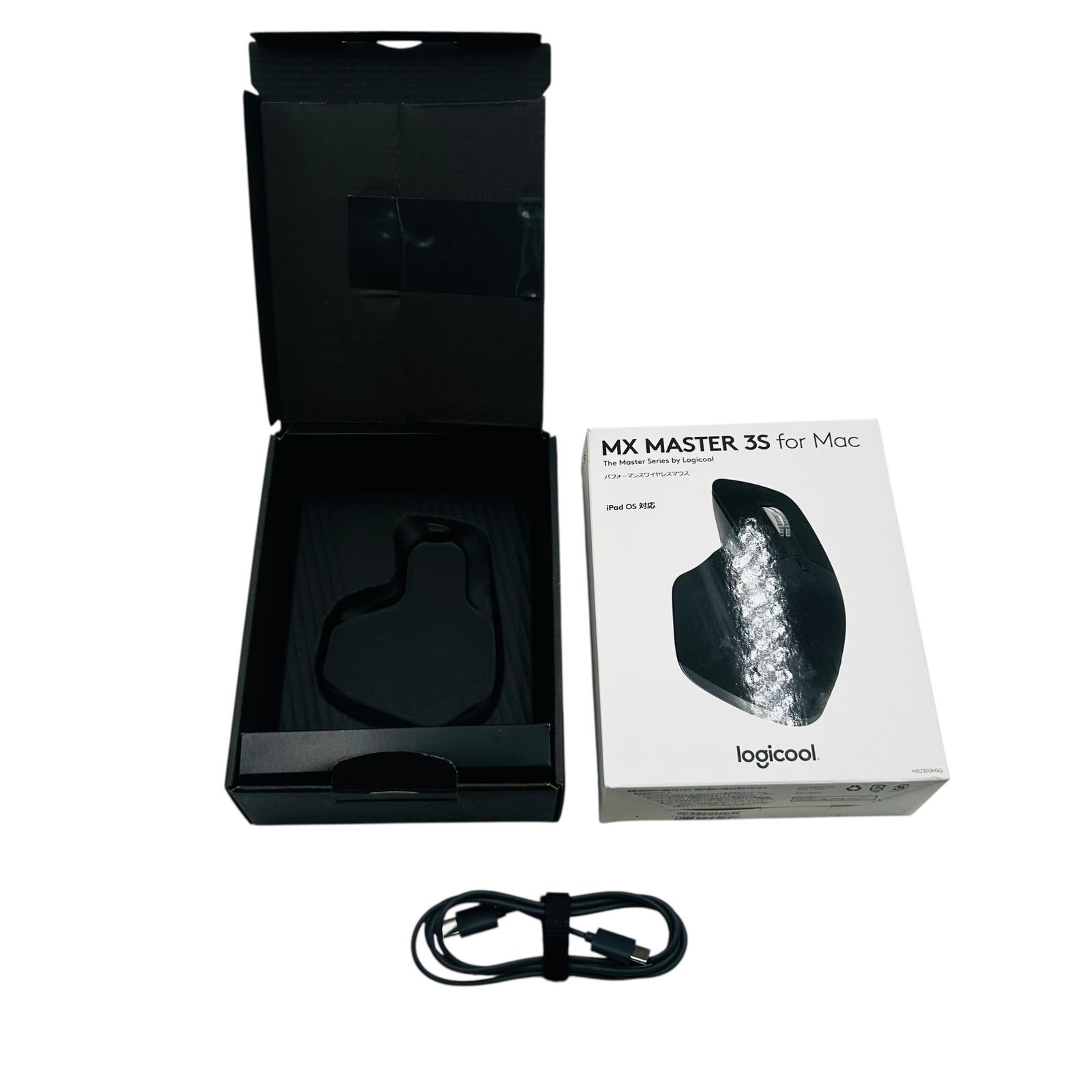 Logicool MX MASTER 3S Mac 黒 中古 Bランク - メルカリ