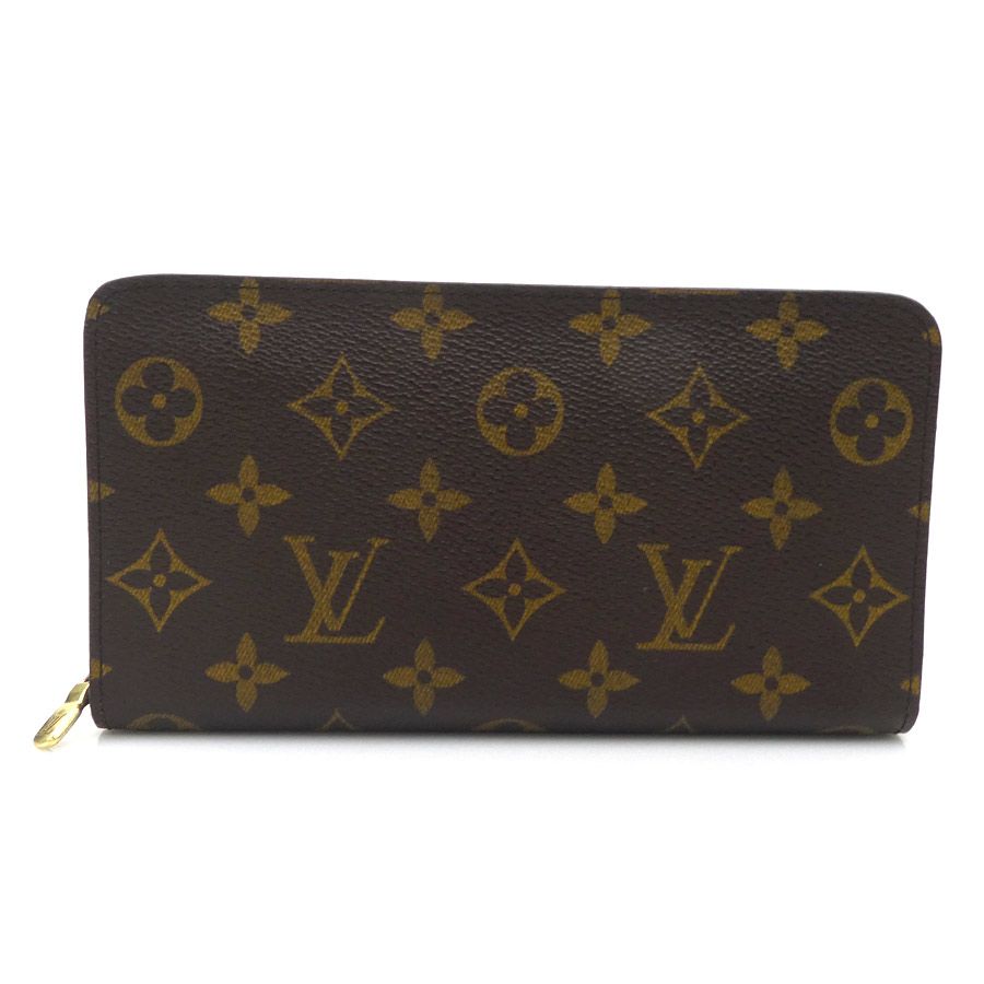 Louis Vuittonルイヴィトン モノグラム 財布 ポルトモネジップ ルイ ヴィトン LOUIS VUITTON ラウンドファスナー長財布 ポルト モネ