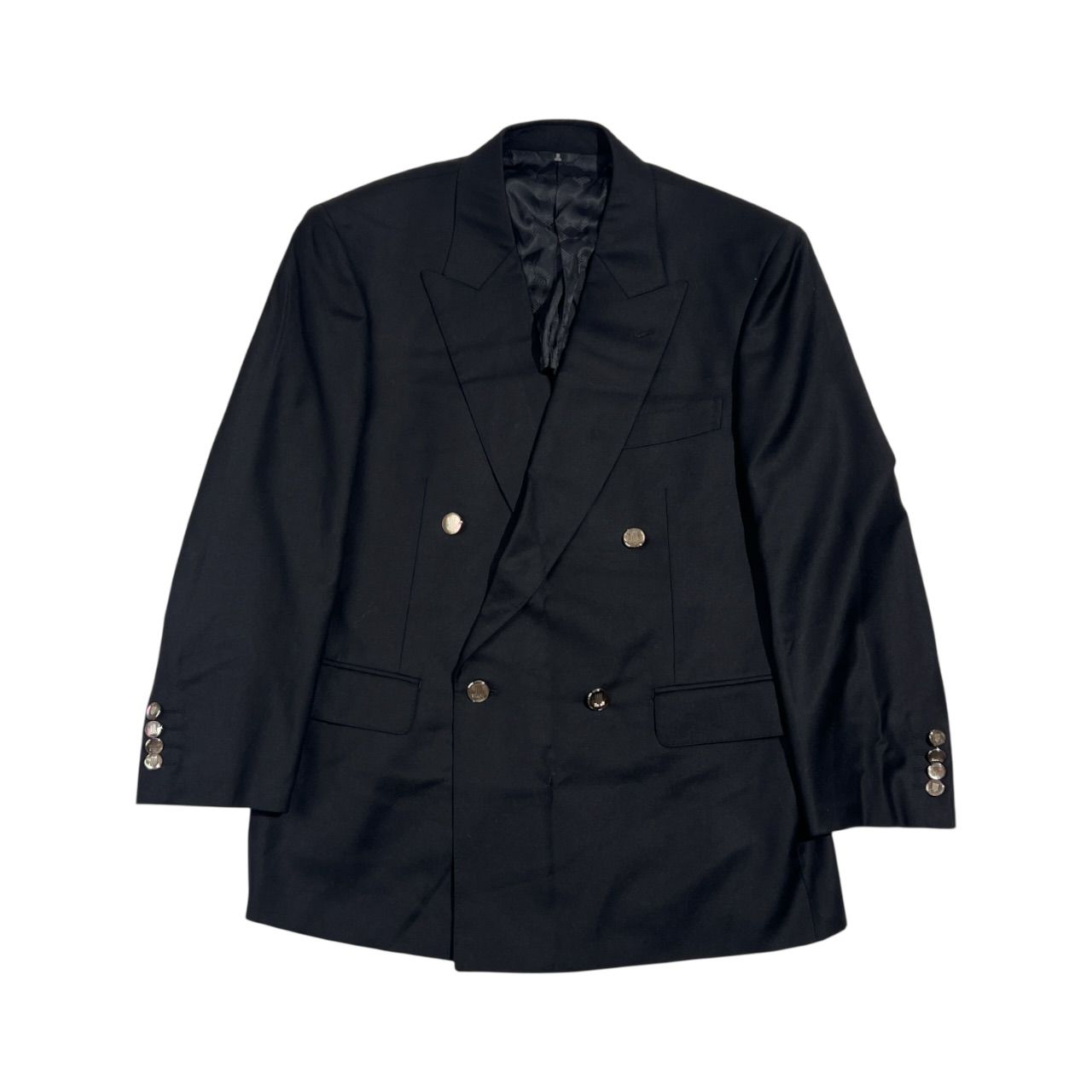 【2XL 高級ライン リネンシルク】ランバンコレクション ジャケット シェル釦 2XL 高級ライン リネンシルク】ランバンコレクション ジャケット