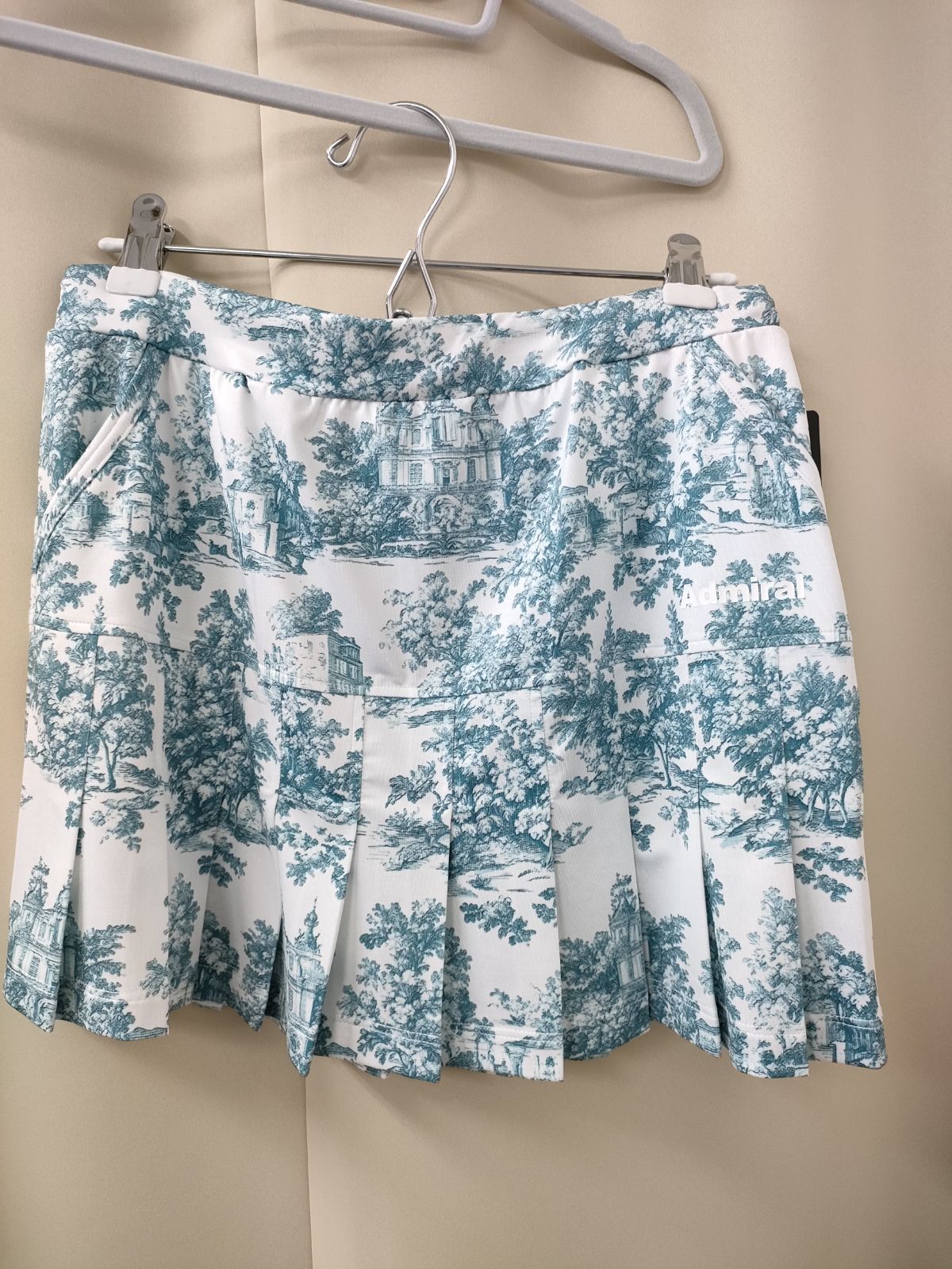 ✨️2026春夏アドミラル最新作✨️グラフィックプリーツスコート