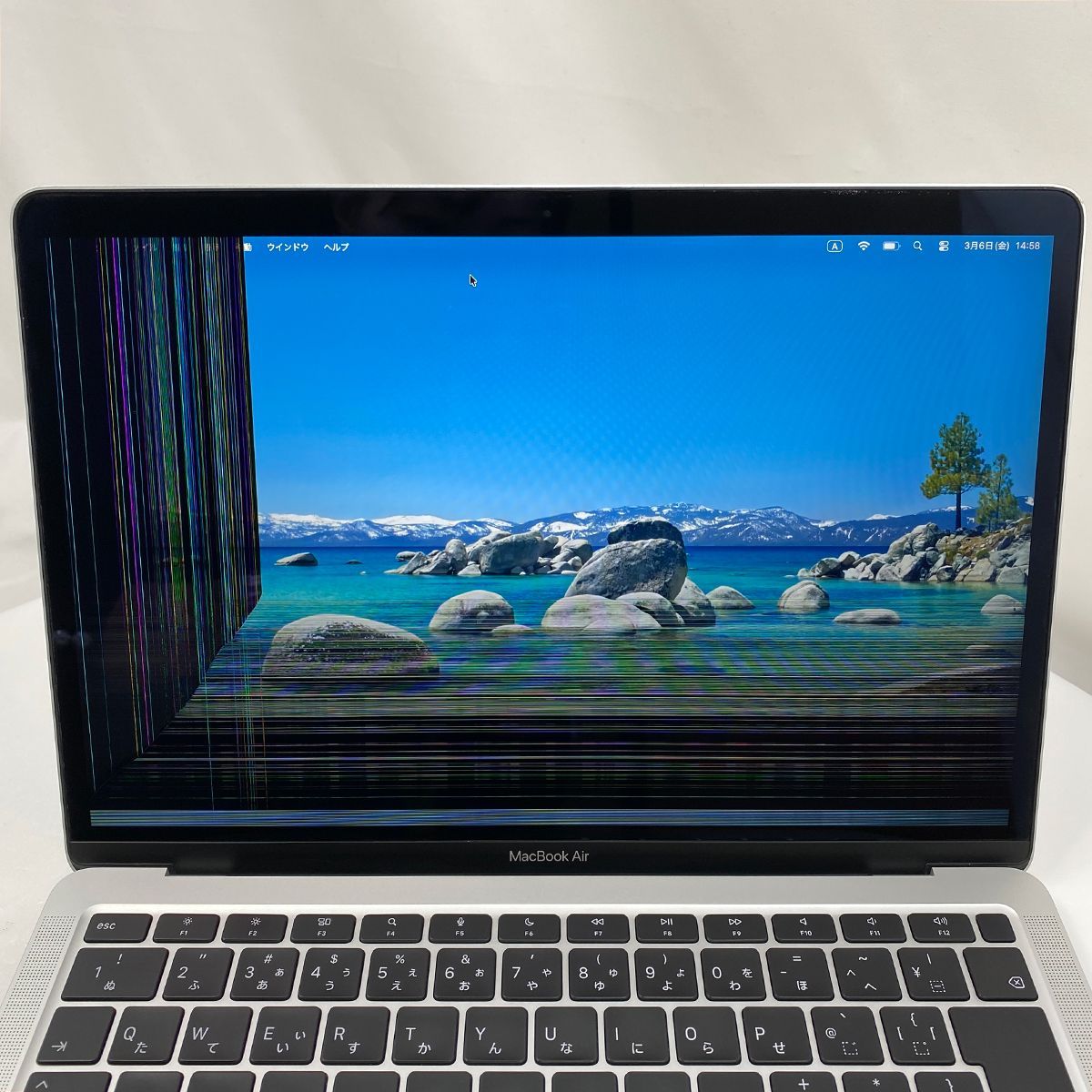 MacBook Air 13-inch 2020 M1【ランク：ジャンク】【カラー：シルバー