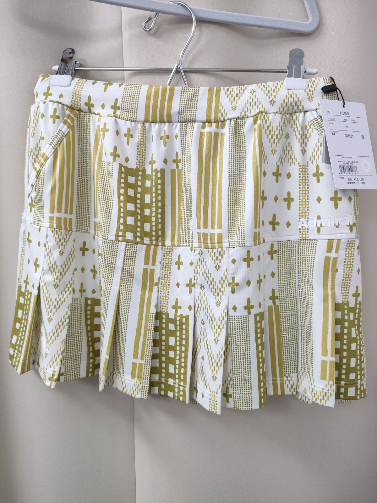 ✨️2026春夏アドミラル最新作✨️グラフィックプリーツスコート