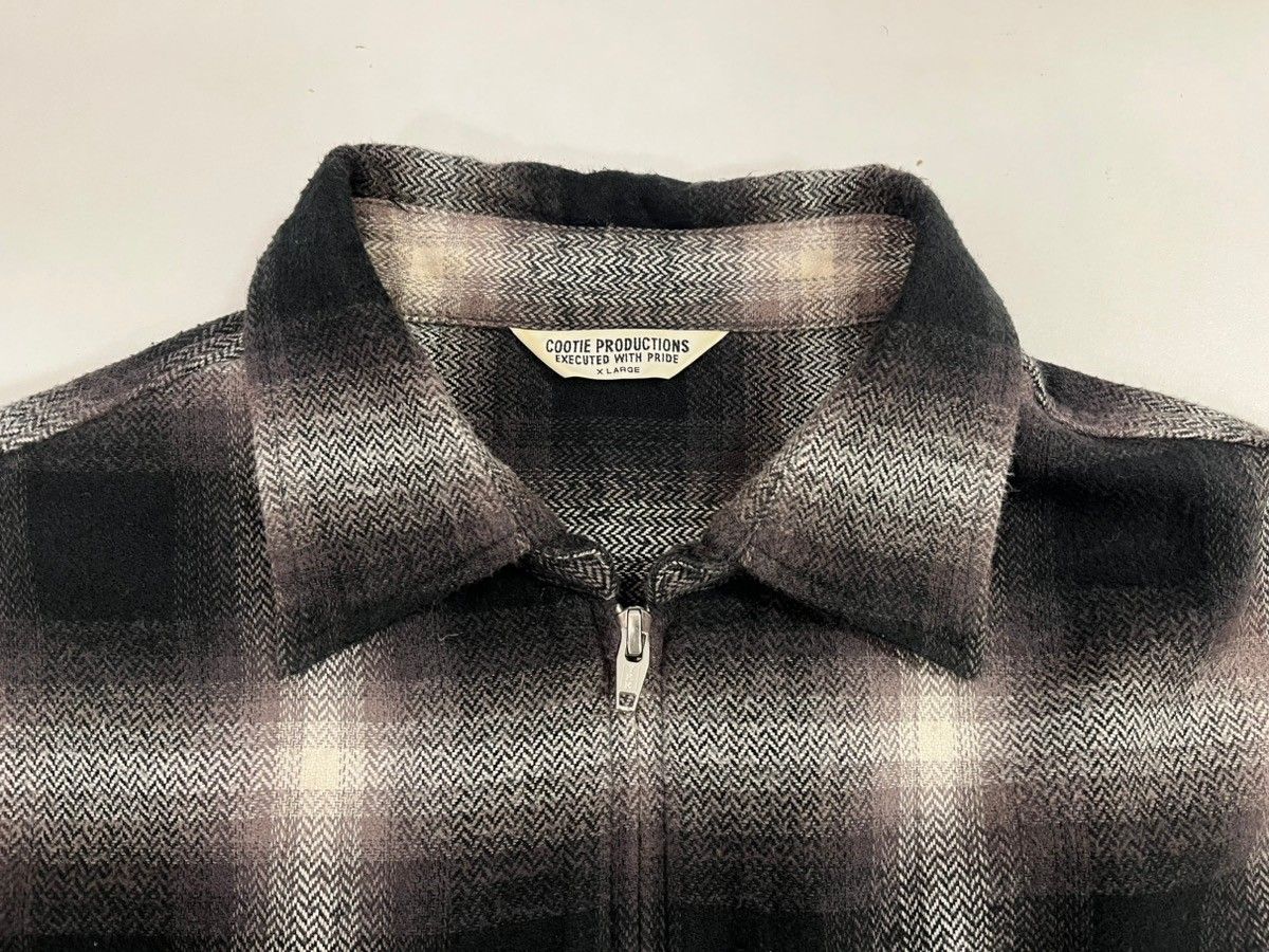 クーティー cootie productions onbre nel check shirt オンブレ ネル