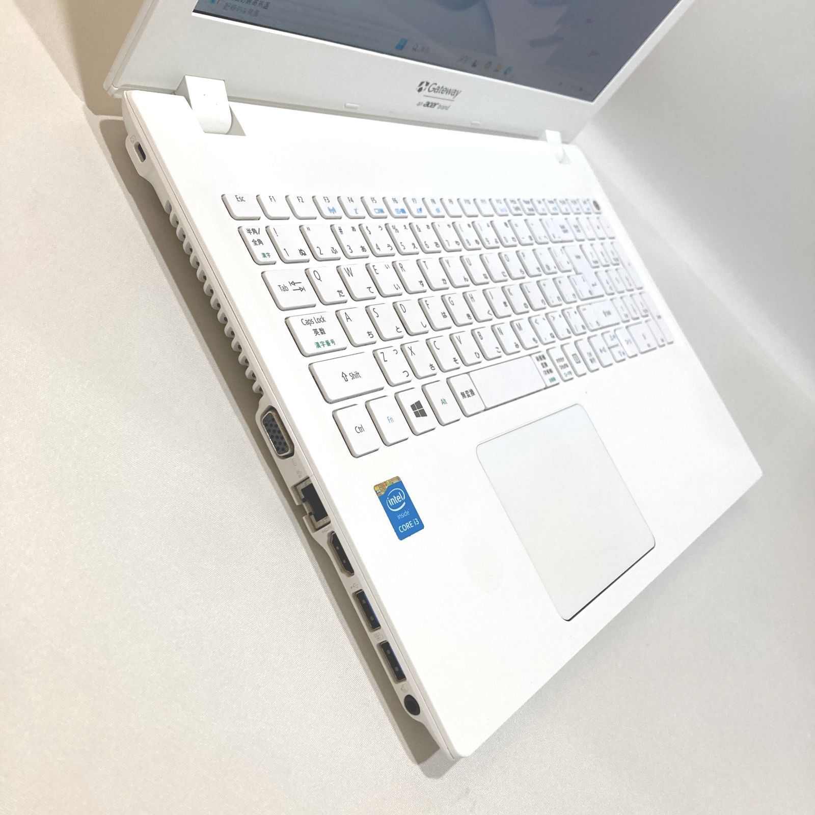 初心者✨快適・カメラ・スリム・DVD◇白◇すぐ使えるノートパソコン