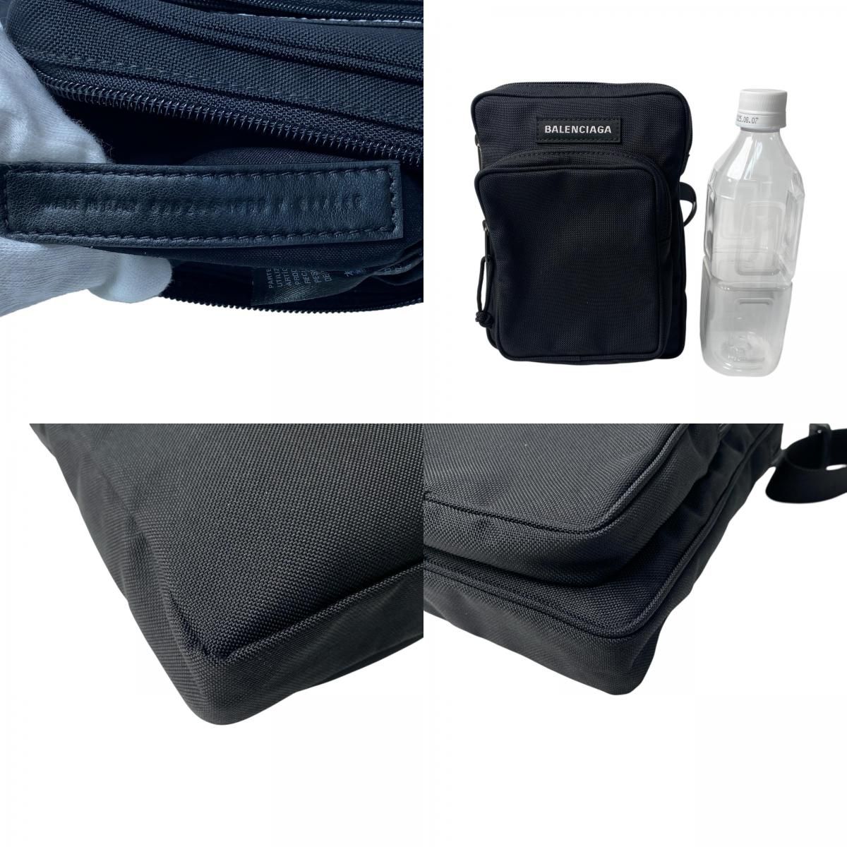 美品 バレンシアガ BALENCIAGA ボディバッグ ナイロン 593651 斜めがけ
