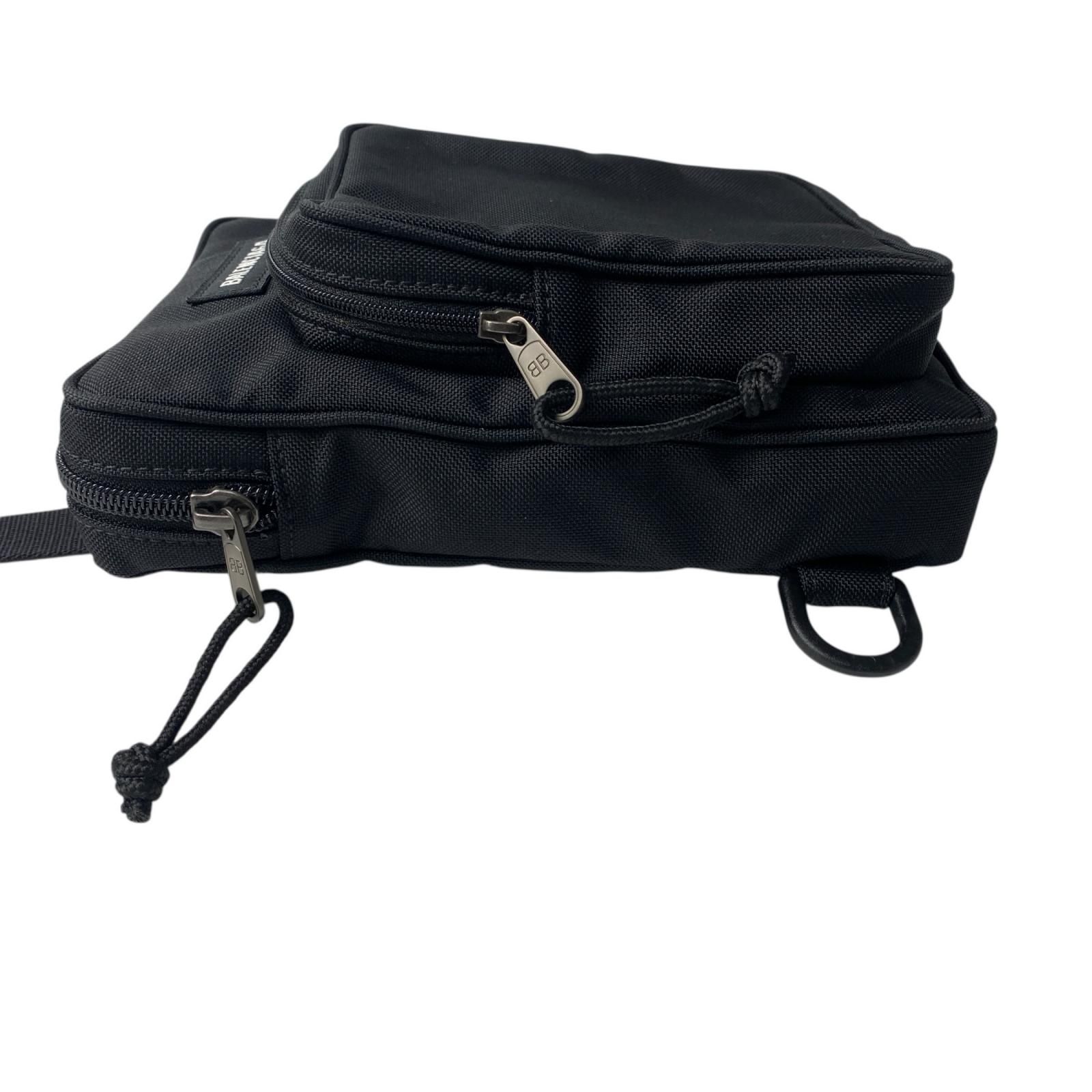 美品 バレンシアガ BALENCIAGA ボディバッグ ナイロン 593651 斜めがけ
