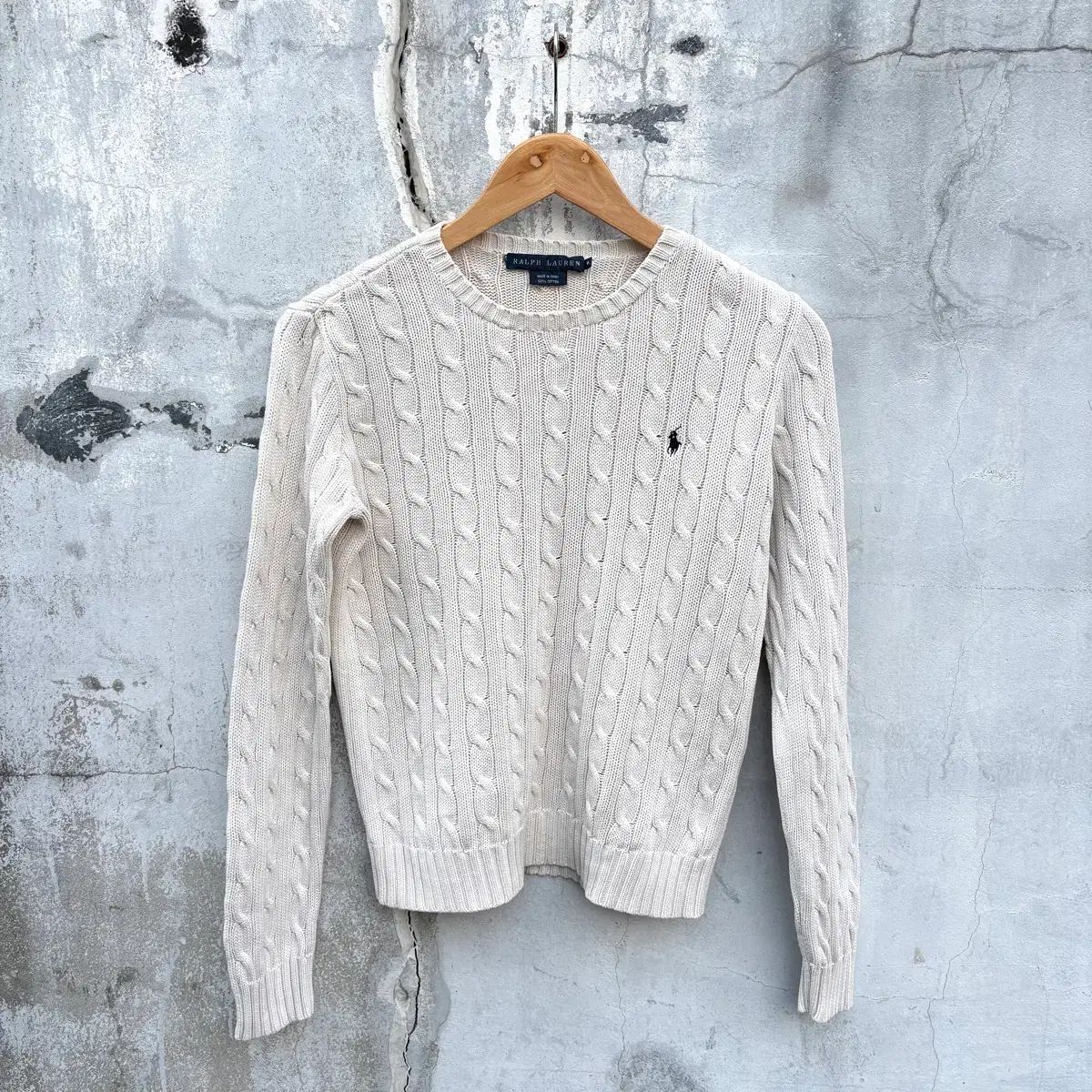 Polo ポロ ケーブル ケーブル編み ニット - メルカリ