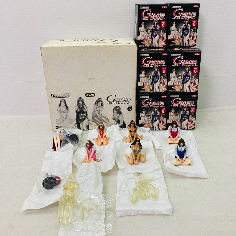 10種セット】G-taste トレーディングフィギュア Vol.6 Sit Down