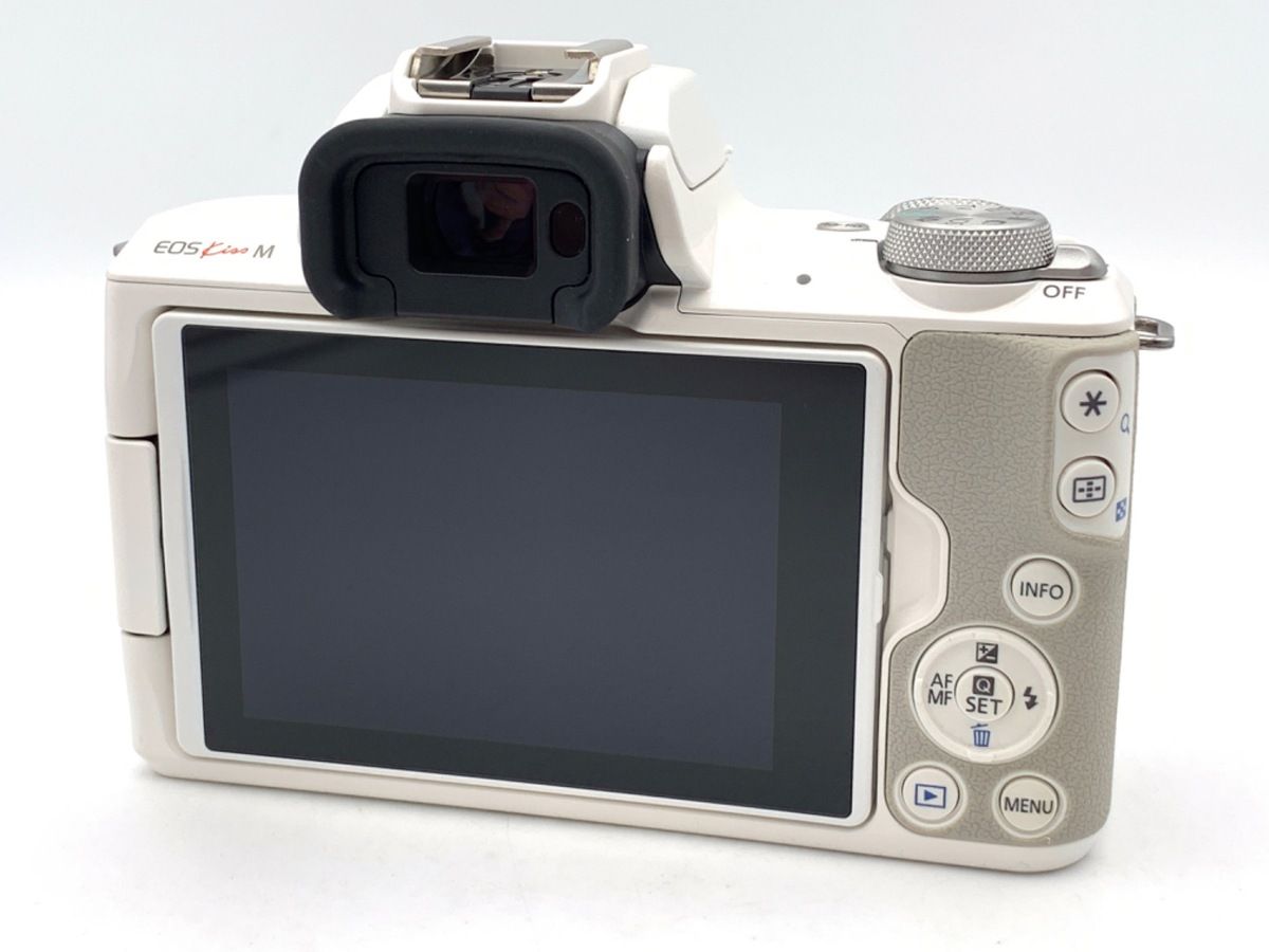 中古】 【並品】 キヤノン EOS Kiss M ボディ ホワイト - メルカリ
