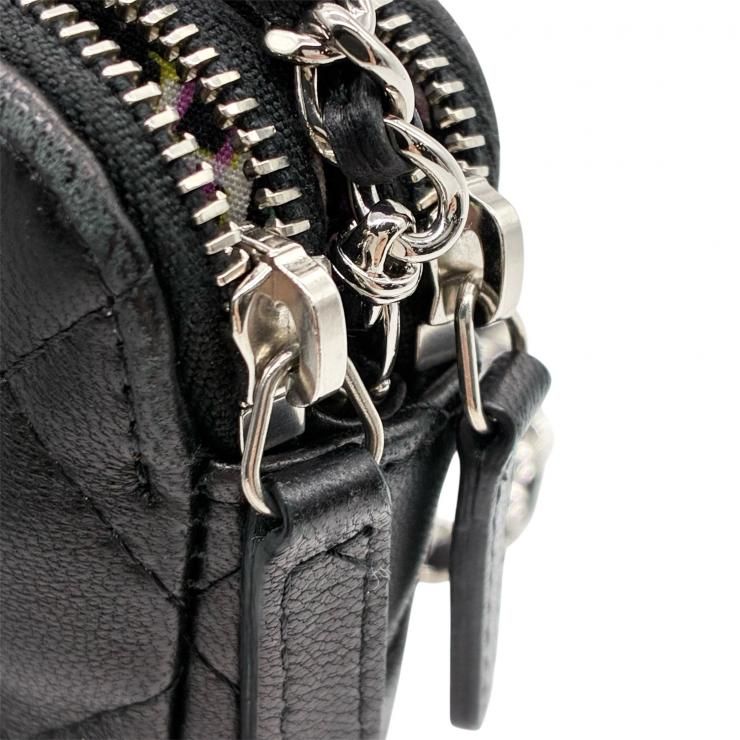 CHANEL シャネル ショルダーバッグ マトラッセ チェーンウォレット W