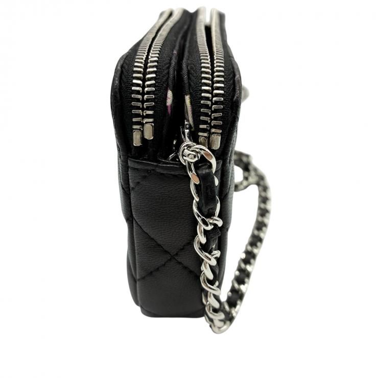 CHANEL シャネル ショルダーバッグ マトラッセ チェーンウォレット W