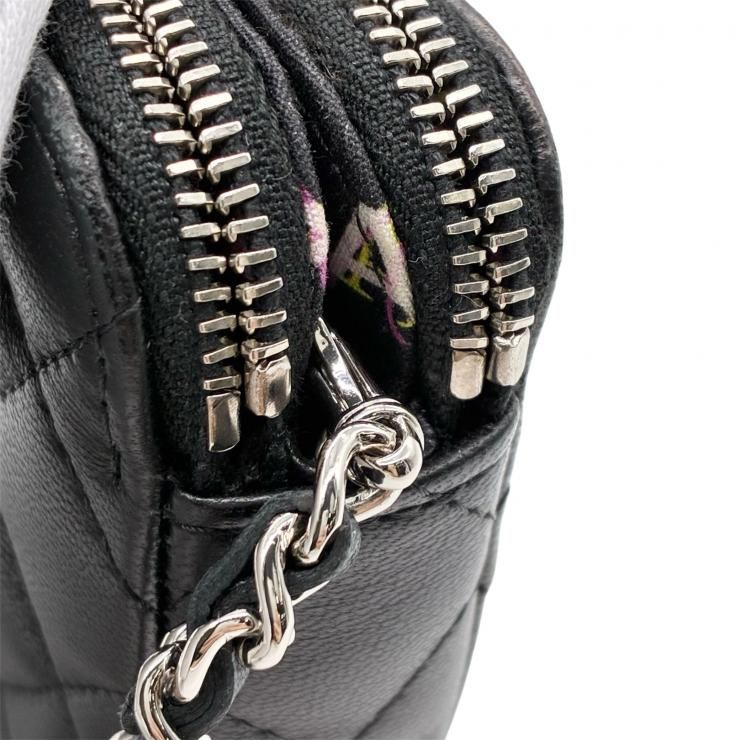 CHANEL シャネル ショルダーバッグ マトラッセ チェーンウォレット W