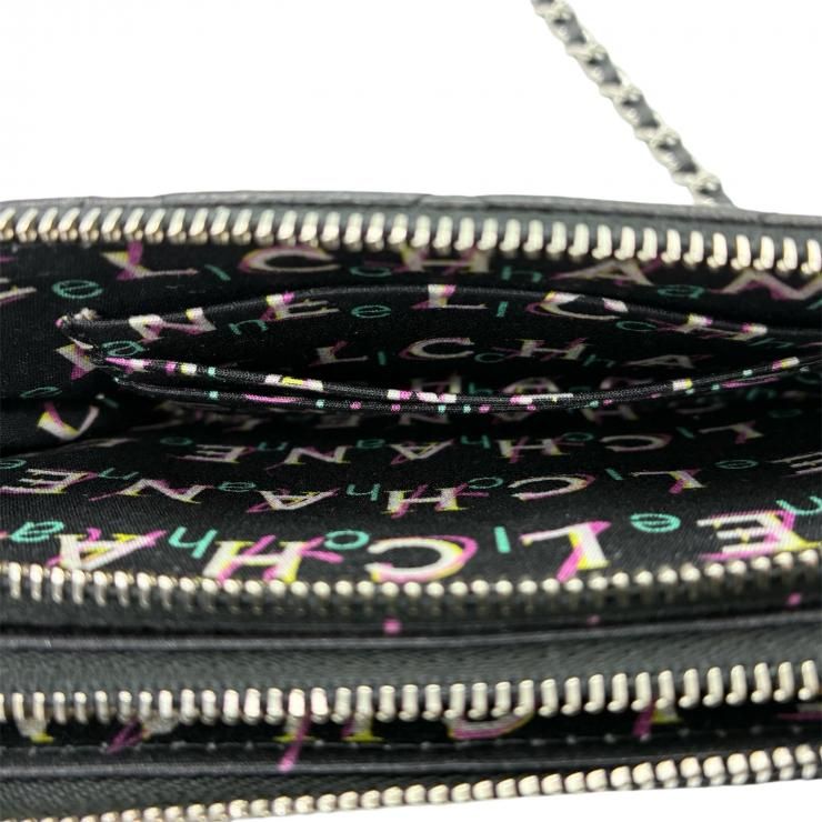 CHANEL シャネル ショルダーバッグ マトラッセ チェーンウォレット W