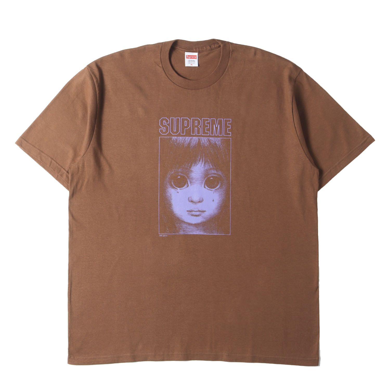美品】Supreme シュプリーム Tシャツ ブラウン サイズ:XL | 24SS 