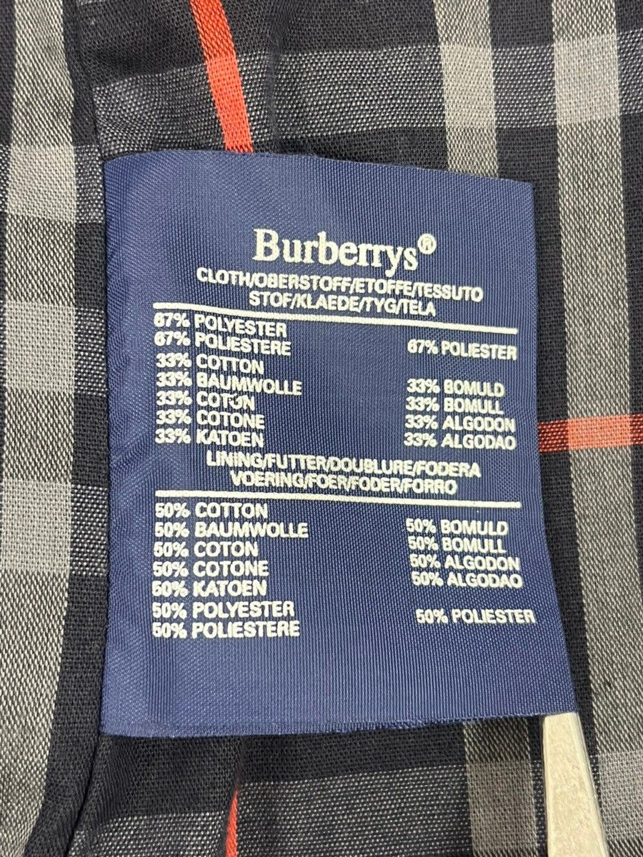 バーバリーズ Burberry's ステンカラーコート 裏地チェック
