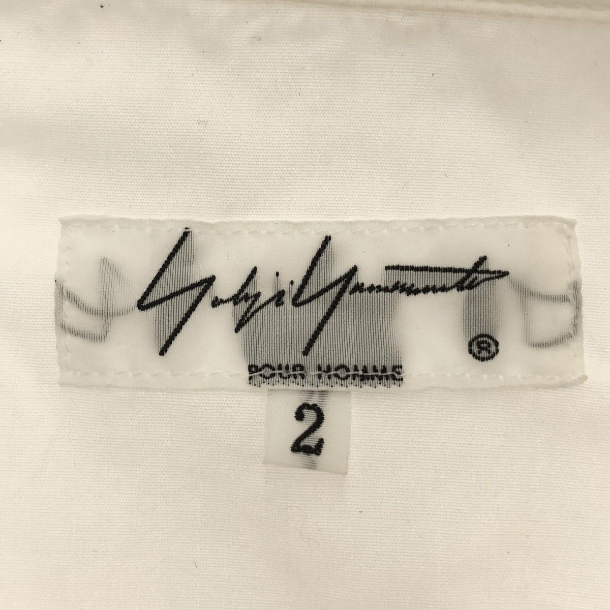 Yohji Yamamoto POUR HOMME ヨウジヤマモト プールオム 19SS 環縫い