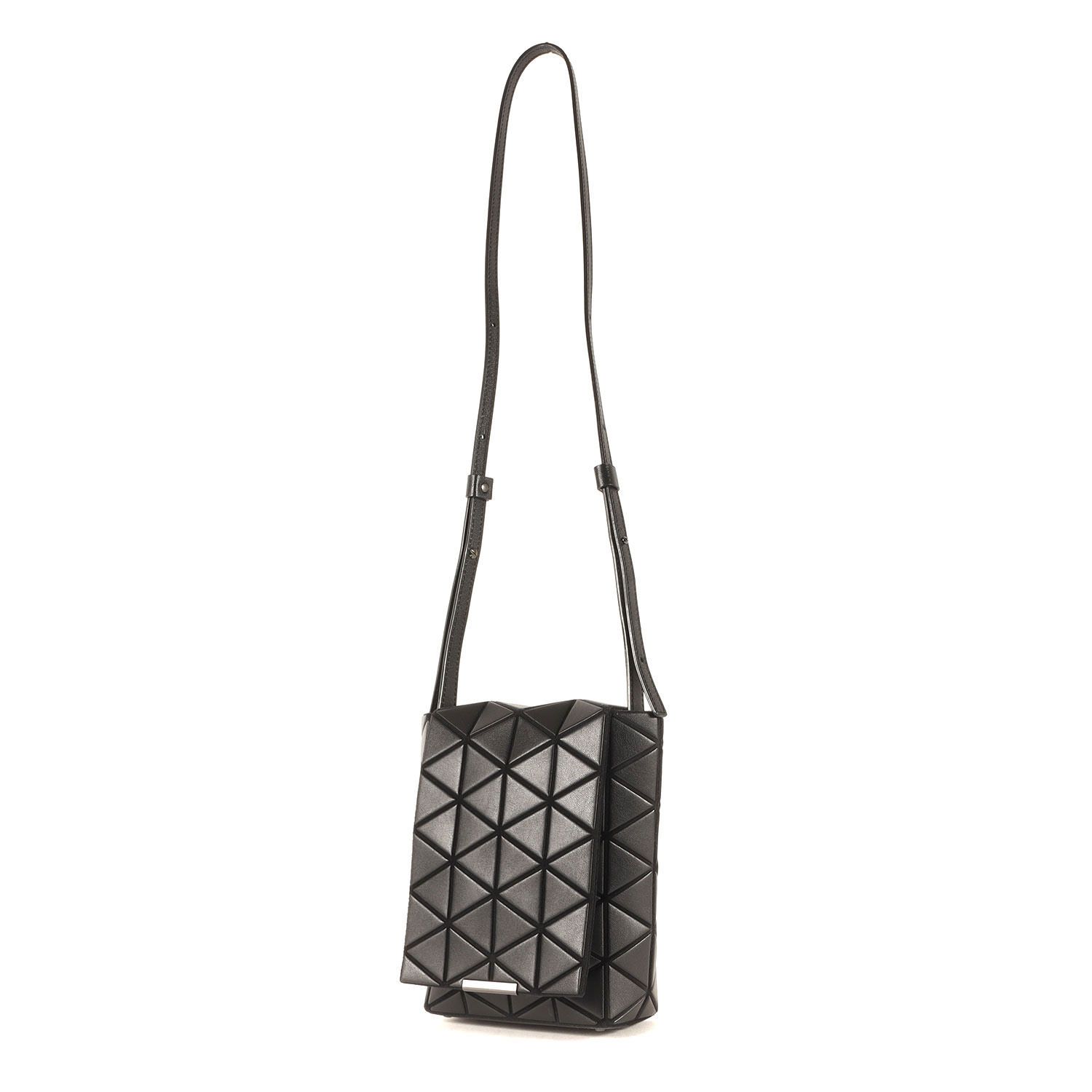 美品】BAO BAO ISSEY MIYAKE バオバオ イッセイミヤケ バッグ ブラック