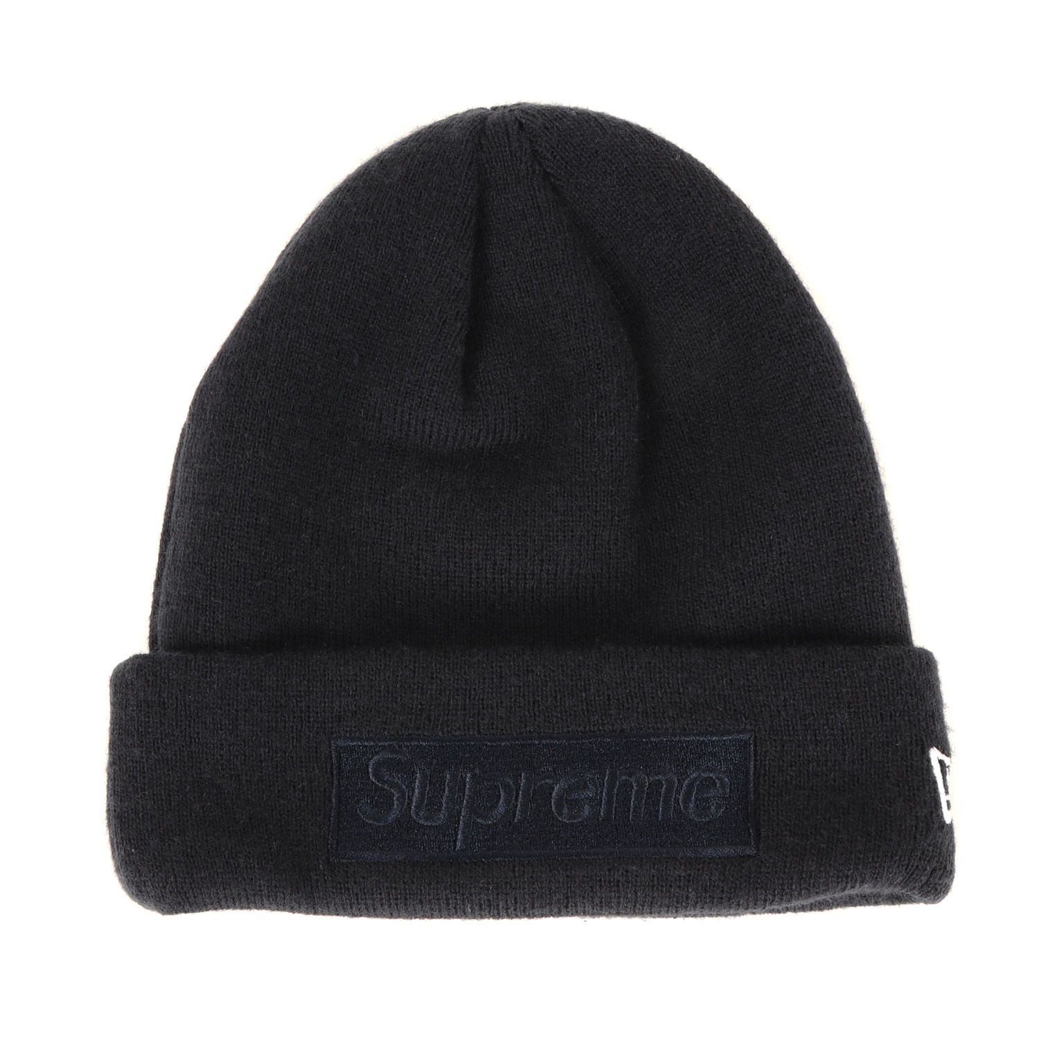 Supreme シュプリーム ビーニー ネイビー 紺 サイズ:FREE | NEW ERA