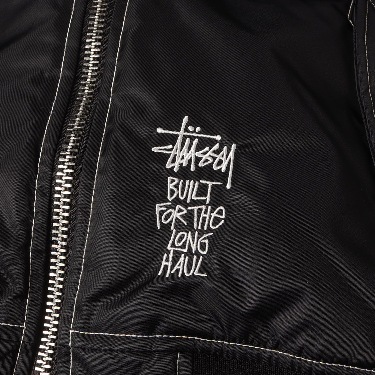 Stussy MA-1ジャケット オレンジ・黒 STUSSY - 【新品】STUSSY ステューシー ジャケット ブラック オレンジ