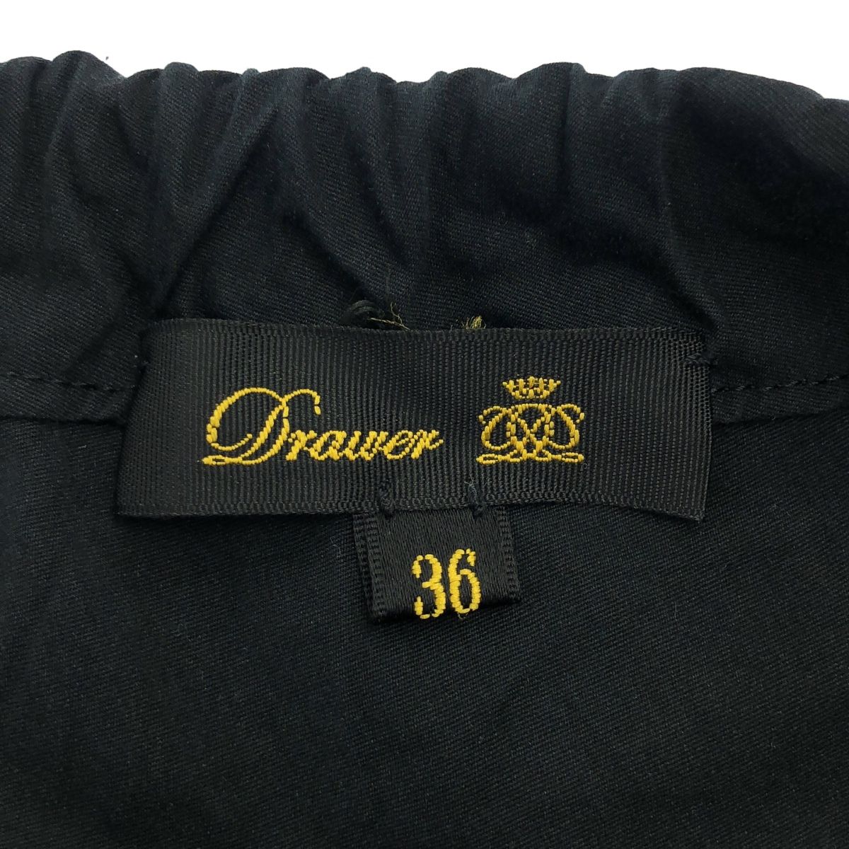 Drawer ドゥロワー コットンシルクオーバーオール 6514-236-1212