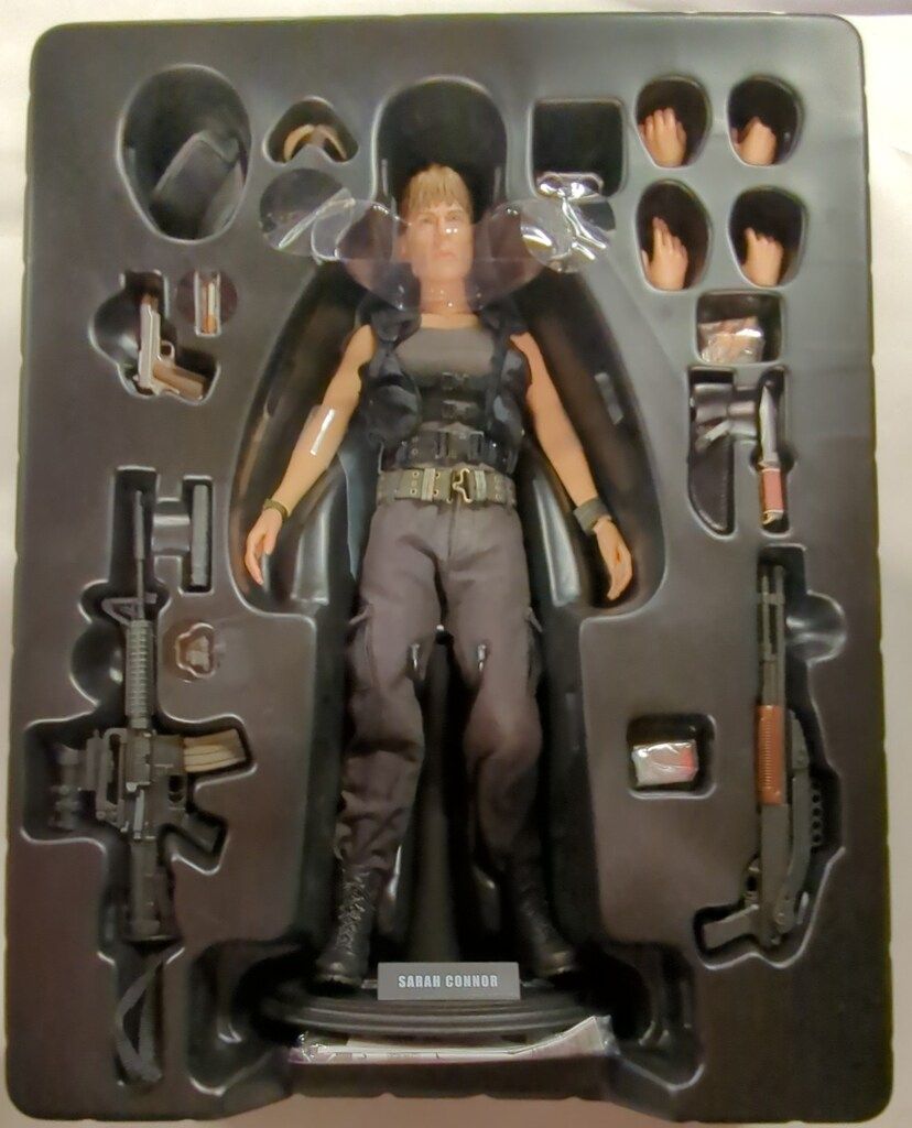 HOTTOYS MOVIE MASTERPIECE SARAH CONNOR MMS119 TERMINATOR 2