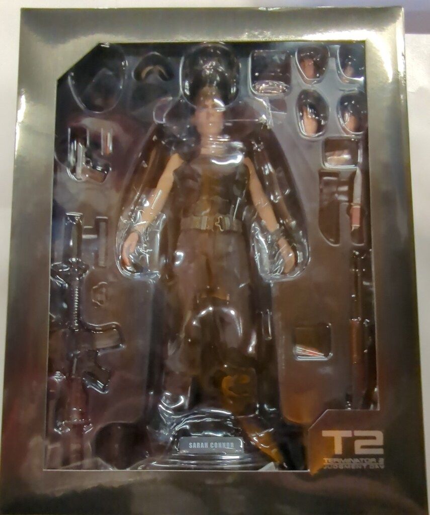 HOTTOYS MOVIE MASTERPIECE SARAH CONNOR MMS119 TERMINATOR 2