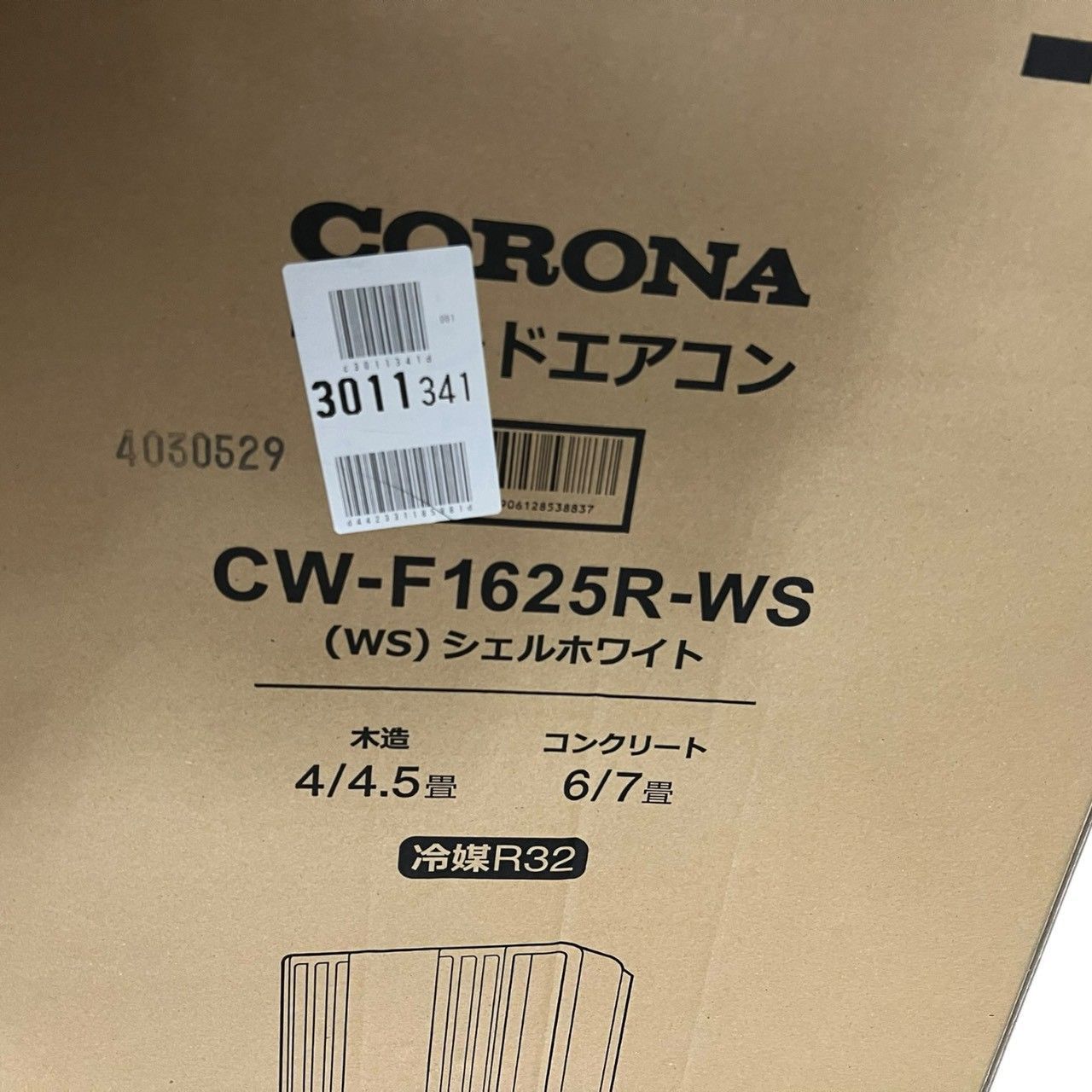 未使用 2025年製】コロナ 窓用エアコン CW-F1625R 冷房専用 ウインド
