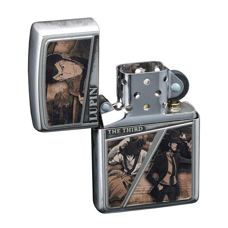 Zippo ジッポーライター ルパン三世 セピアフレーム シルバー 銀