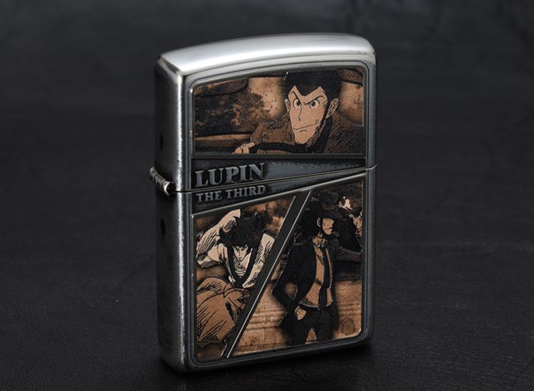 Zippo ジッポーライター ルパン三世 セピアフレーム シルバー 銀