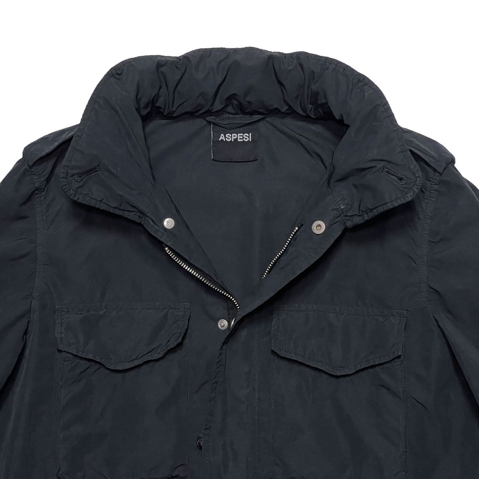 リアル情報 東京ライフ ASPESI アスペジ M-65 コットンナイロンストレッチ ブルゾン MINIFIELD COT GLOBAL FIT Tokyo Life 東京ライフ