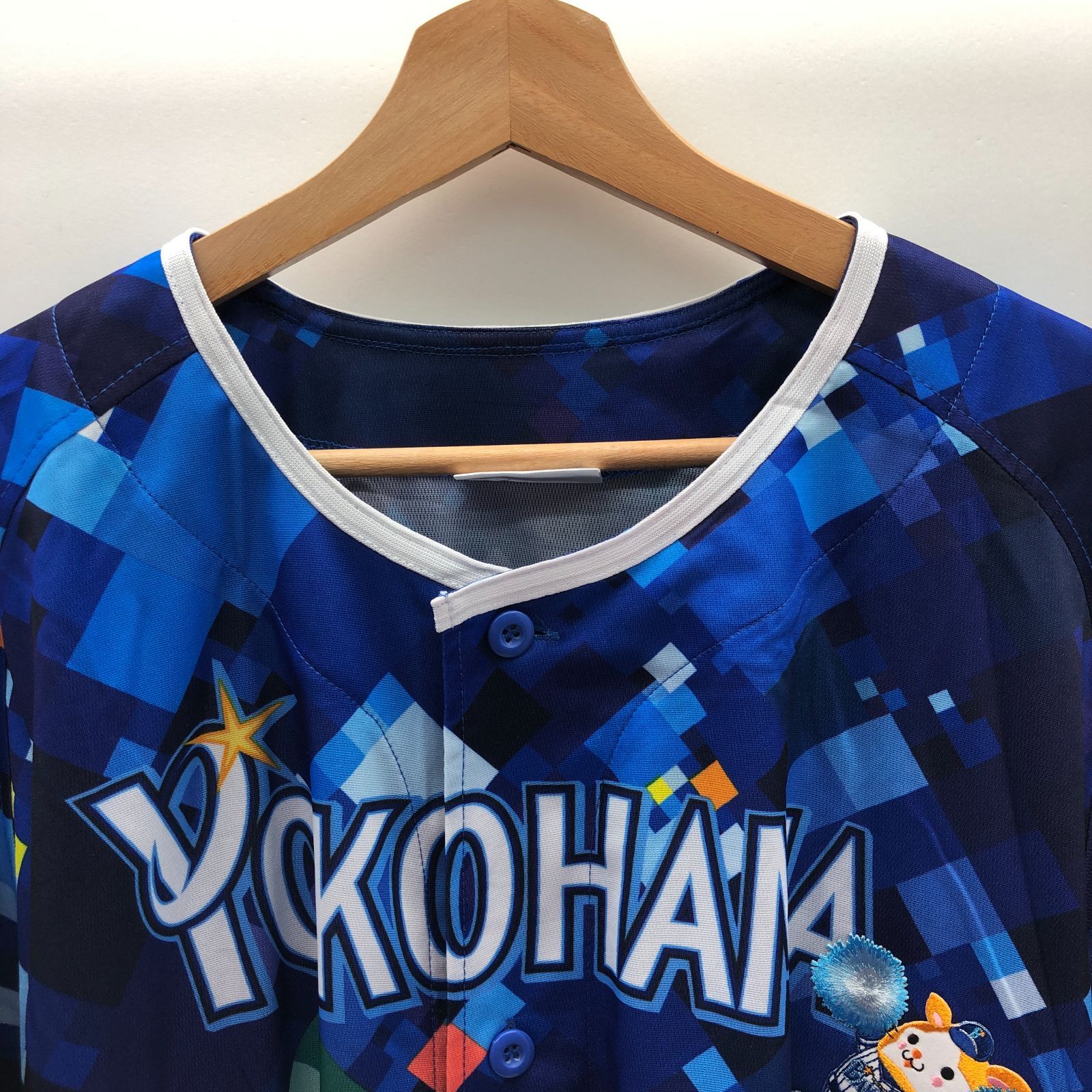 値下げ不可 横浜DeNAベイスターズ 乙坂智 支給品 ユニフォーム スターナイト 美品】横浜DeNAベイスターズ STAR NIGHT 2017年 ユニフォーム 33番