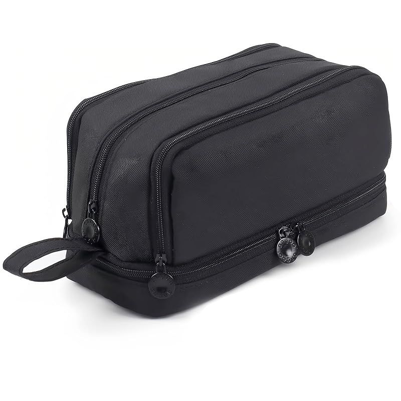 新品】 筆箱 大容量、大容量ペンケース、メッシュポケット付き、ダブル