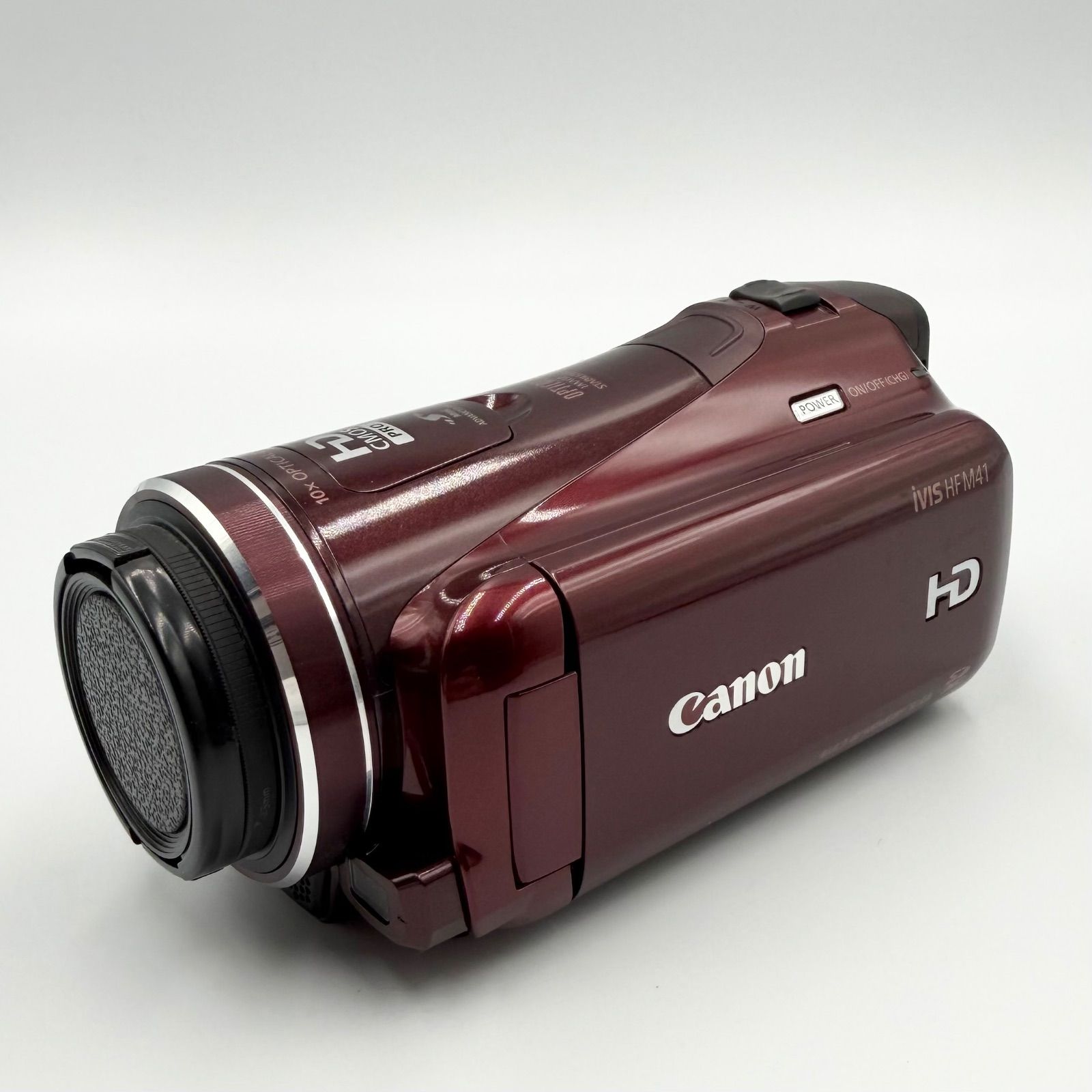 美品・動作OK】Canon iVIS HF M41 レッド 32GB内蔵 - メルカリ