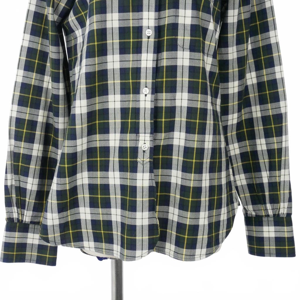 マディソンブルー MADISONBLUE チェックシャツ 長袖 ブラウス コットン