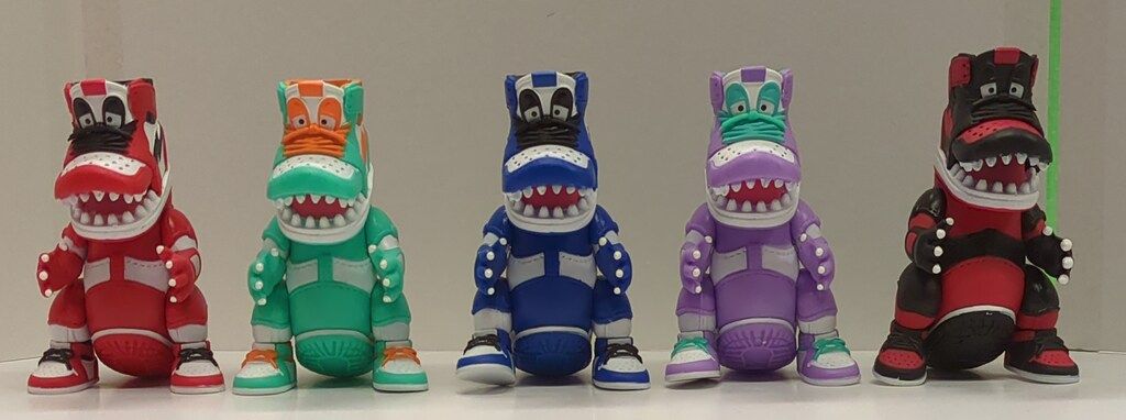 TOKYOGUNS 怪獣スニーカーヘッド5種セット - メルカリ