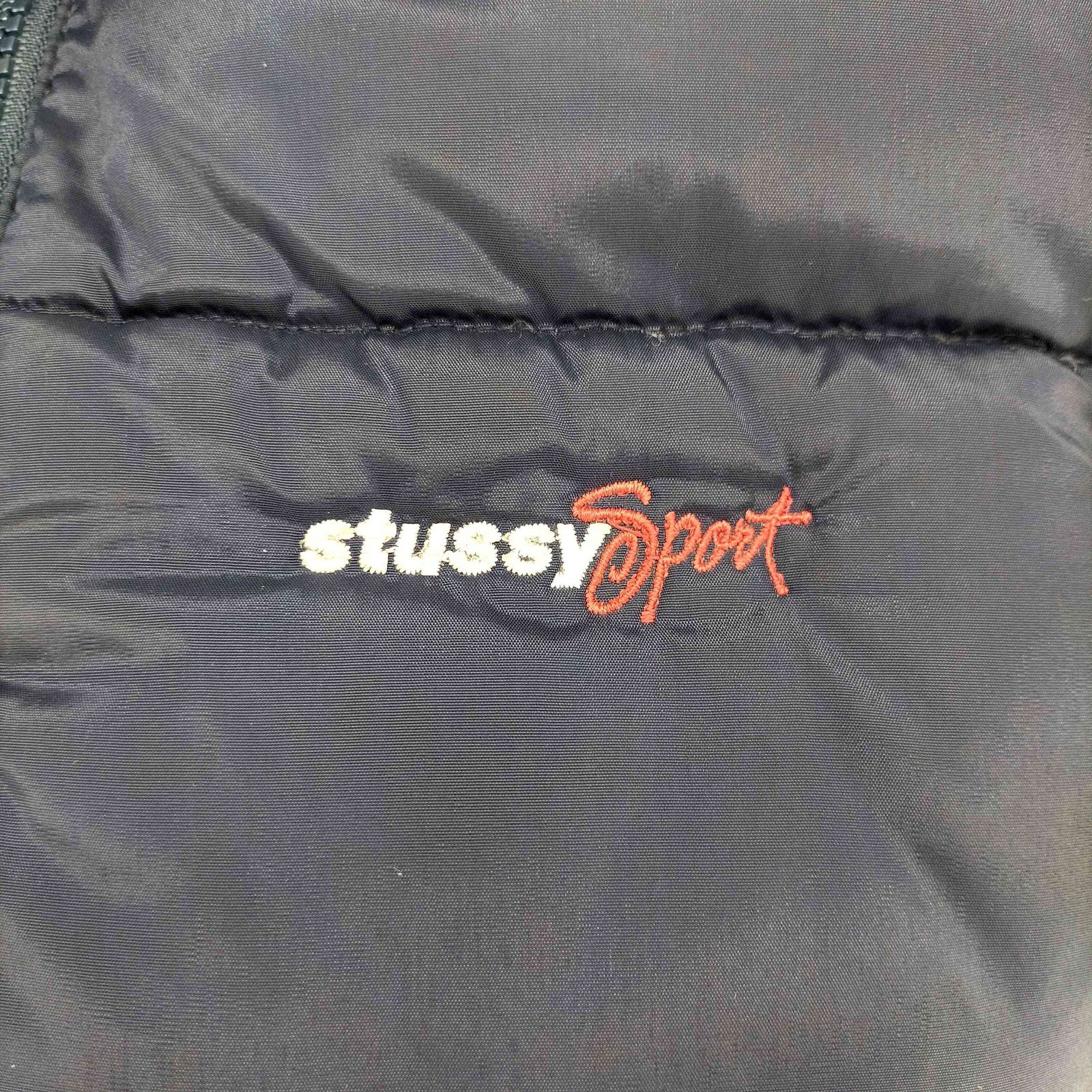 ステューシー Stussy sport 90s OLD 白タグ ダウンジャケット メンズ 